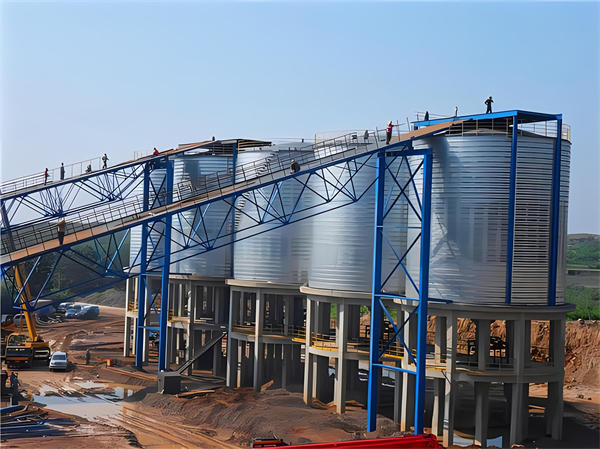 白银螺旋钢板仓