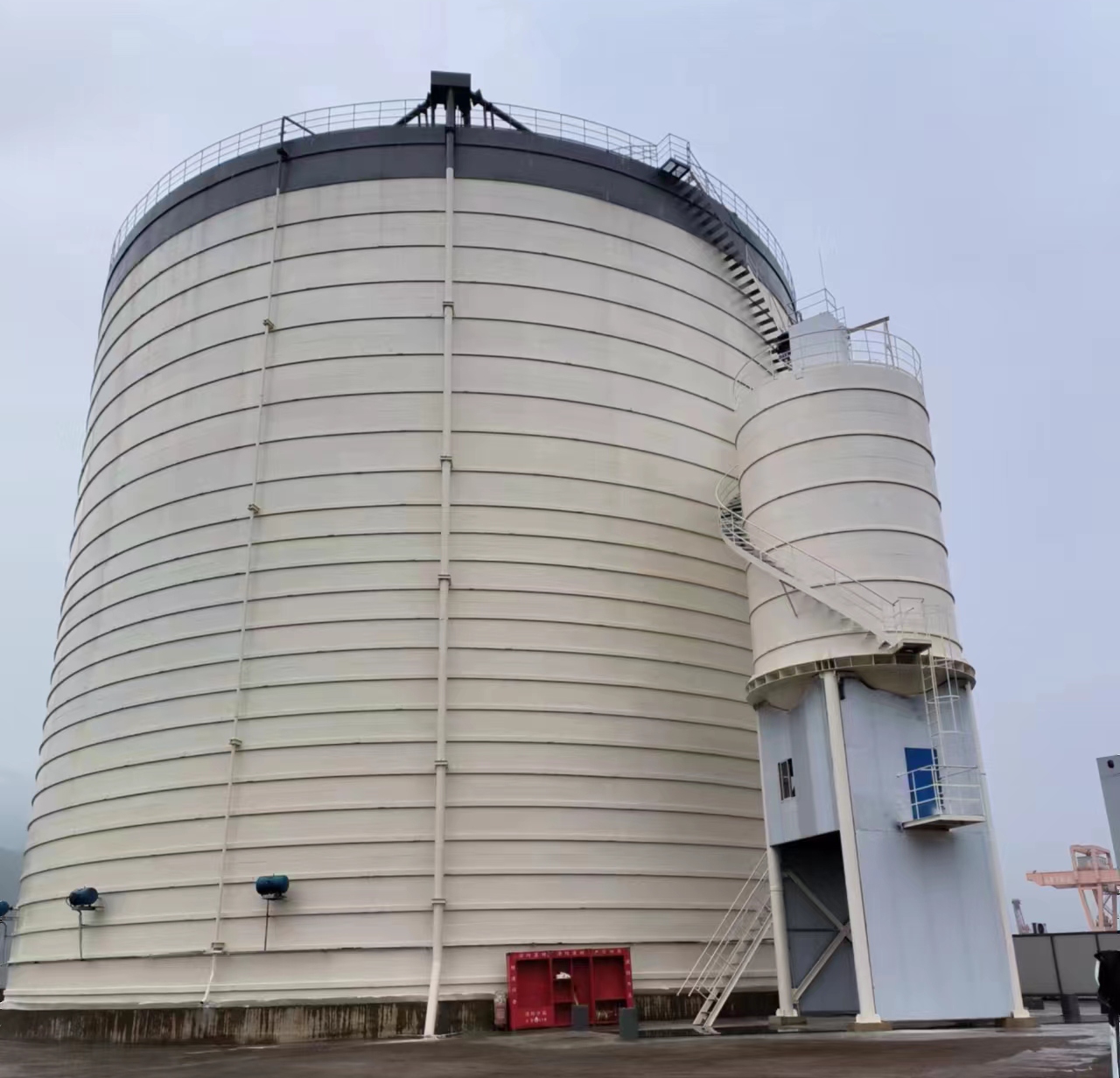 白银10万吨水泥钢板库