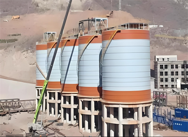 白银高架钢板仓